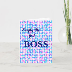 National Boss Day Card