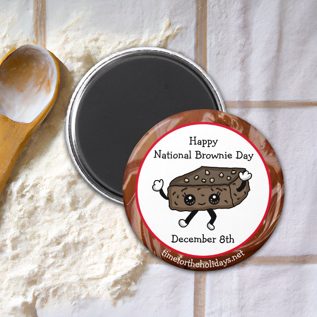 National Brownie Day - December 8th  Magnet (Creator Uploaded)