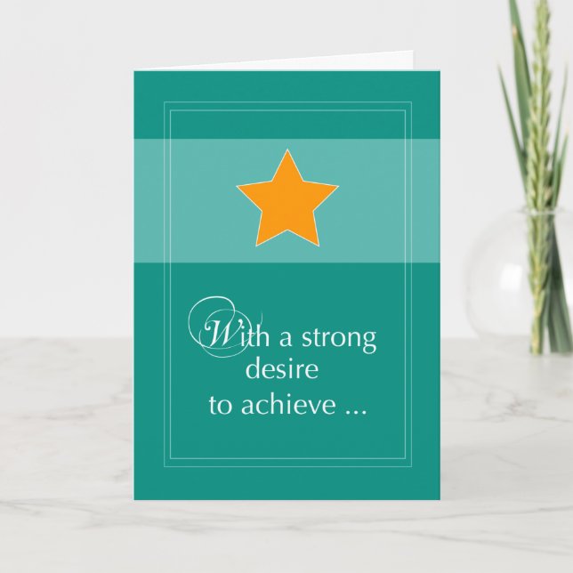 National Business Women's Day with Star Card (Front)
