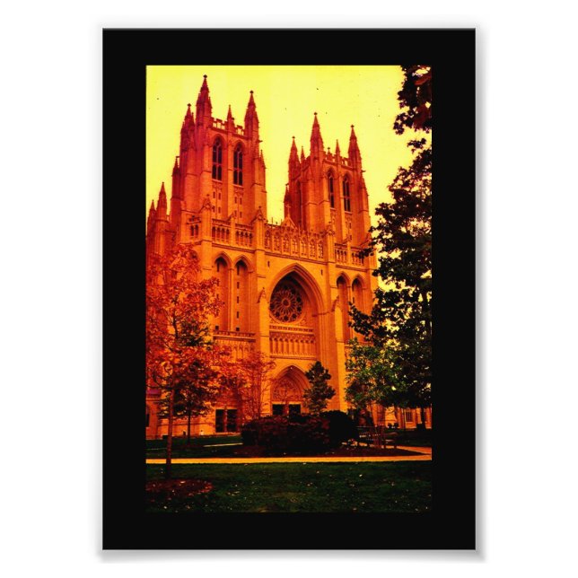 National Cathedral Photo Print (Front)
