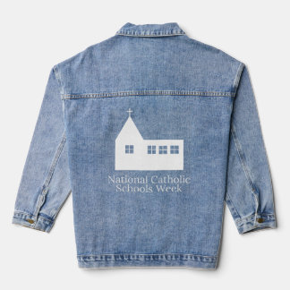 National Catholic Schools Week  Denim Jacket