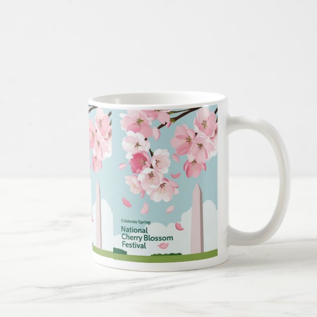 National Cherry Blossom Festival Coffee Mug (Right)