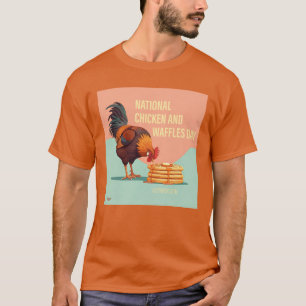National Chicken and Waffle Day: October 20th T-Shirt