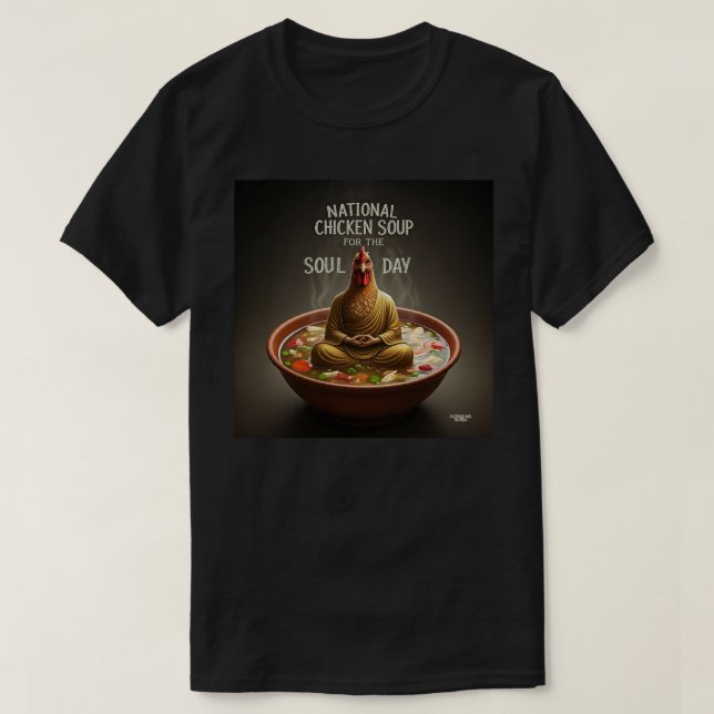 National Chicken Soup for the Soul Day T-Shirt (Design Front)