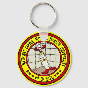 National Clown Mental Health University Key Ring