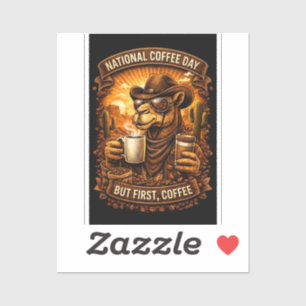 National Coffee Day Camel Art