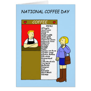 National Coffee Day - September 29th