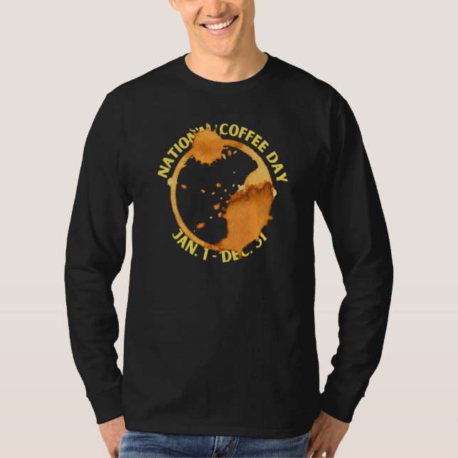 National Coffee Day T-Shirt (Front)