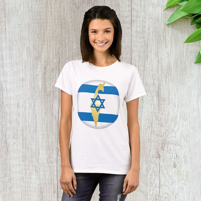 National Colours Of Israel T-Shirt (Creator Uploaded)