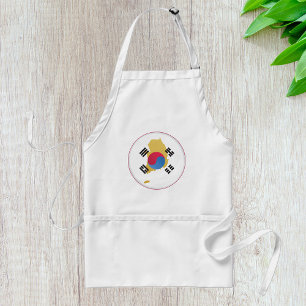 National Colours Of South Korea Standard Apron
