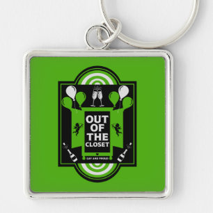 National Coming Out Day NCOD Key Ring