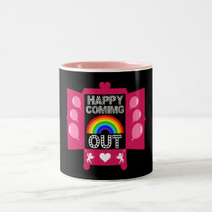 National Coming Out Day Two-Tone Coffee Mug