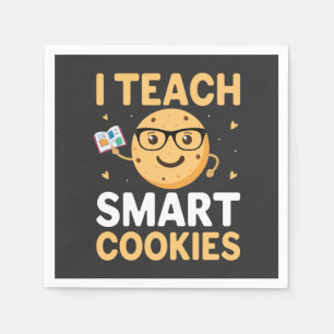 National Cookie Day, I teach Smart Cookies Napkin