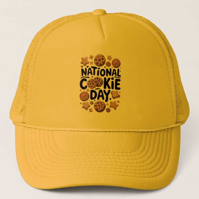 National Cookie Day Trucker Hat (Front)