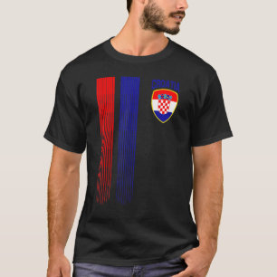 National Croatia Flag Croatian Football Fan Soccer T-Shirt