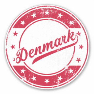 National - Danmark Denmark Sticker