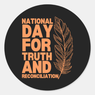 National Day For Truth And Reconciliation Sticker1 Classic Round Sticker