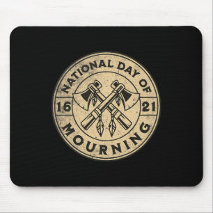 National Day Of Mourning 2024 Proud Native America Mouse Mat