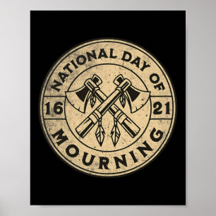National Day Of Mourning 2024 Proud Native America Poster