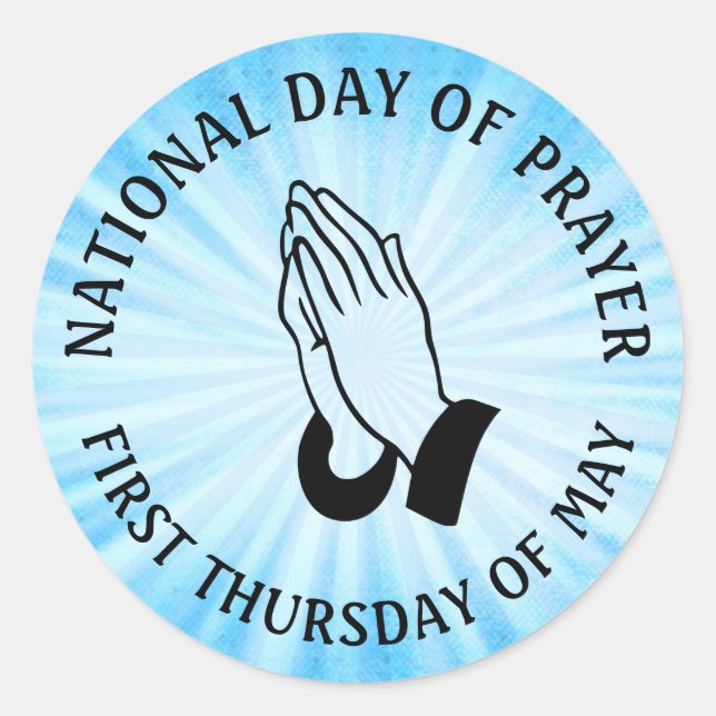 National Day of Prayer Stickers (Front)