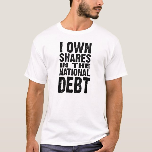 National Debt - Customised T-Shirt (Front)