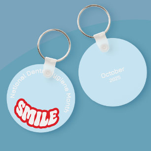 National Dental Hygiene Month keyring/ Key Ring