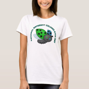 National Different Coloured Eyes Day T-Shirt