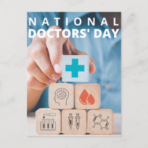National Doctors' Day Postcard