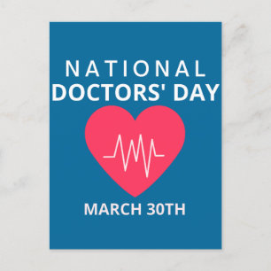 National Doctors' Day Postcard
