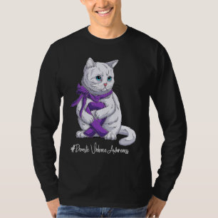 National Domestic Violence Awareness Month Purple  T-Shirt