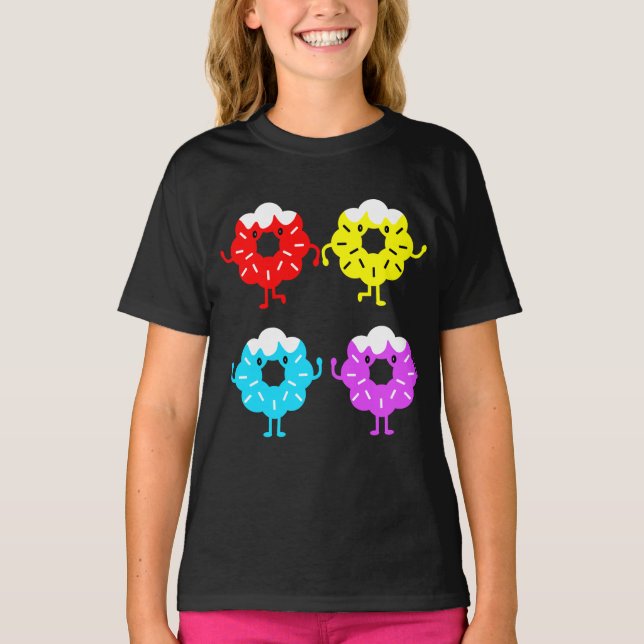 National Doughnut Day Doughnuts T-Shirt (Front)