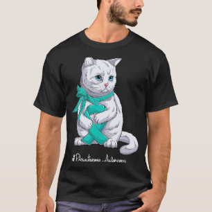 National Dysautonomia Awareness Month Teal Ribbon T-Shirt