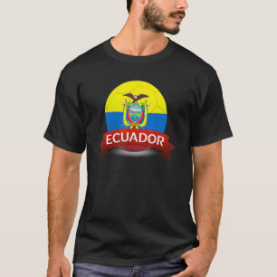 National Ecuador Flag Ecuadorian Football Fan Socc T-Shirt