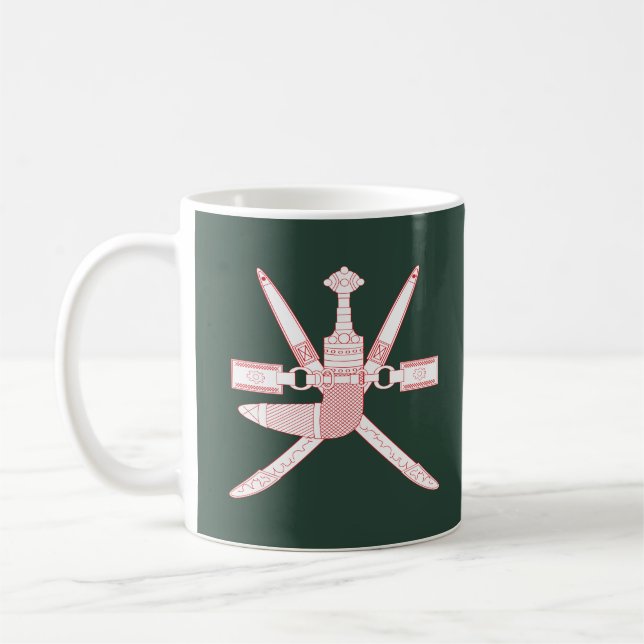 National Emblem of Oman Coffee Mug (Left)
