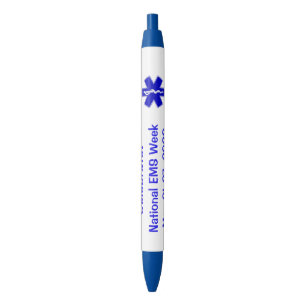 National EMS Week 2023 Black Ink Pen