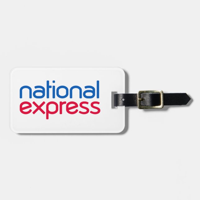 National Express Luggage Tag (Front Horizontal)