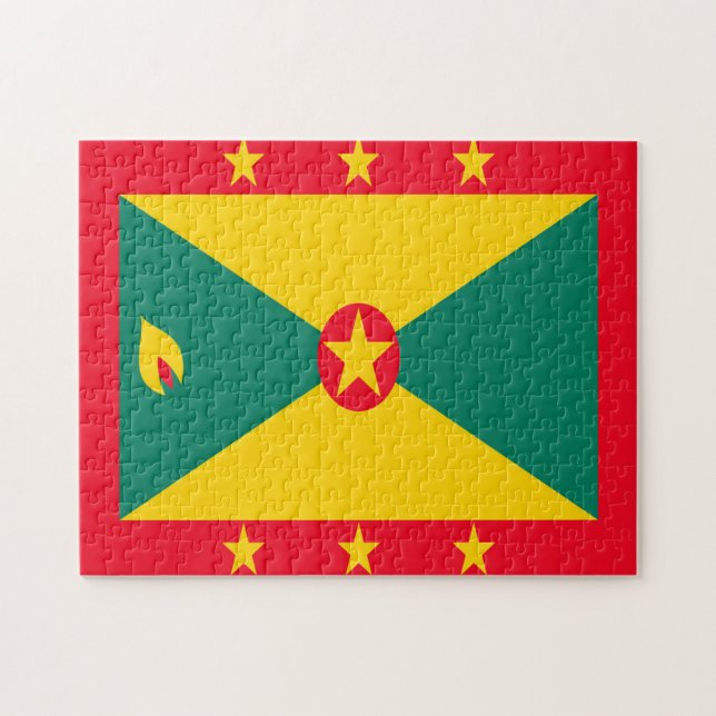 National Flag Grenada Caribbean. Jigsaw Puzzle (Horizontal)