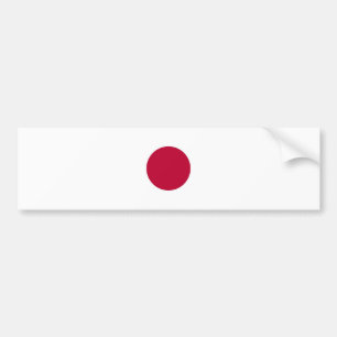 National flag Japan Bumper Sticker