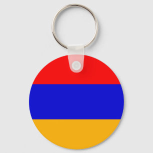 National Flag of Armenia Key Ring