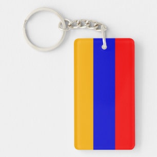 National Flag of Armenia Key Ring