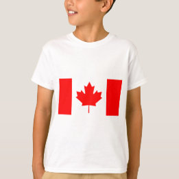 National Flag of Canada - Drapeau du Canada T-Shirt