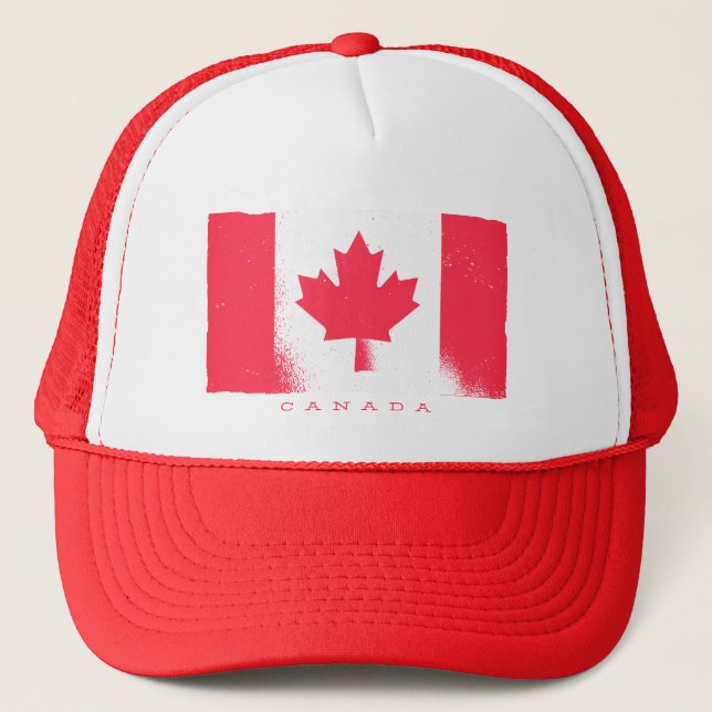 National Flag of CANADA Trucker Hat (Front)