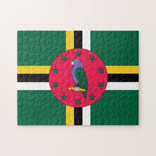 National Flag of Dominica Jigsaw Puzzle