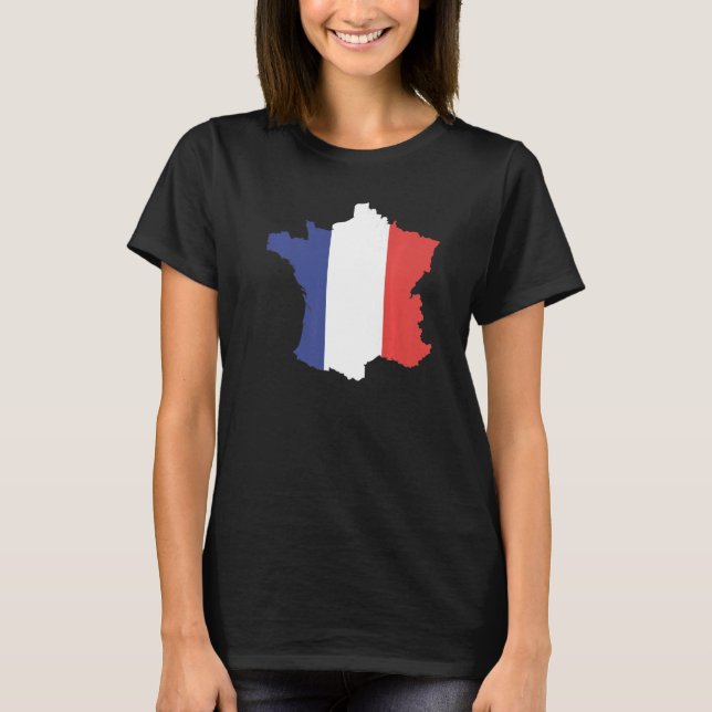 National Flag of France souvenir  for men women  2 T-Shirt (Front)