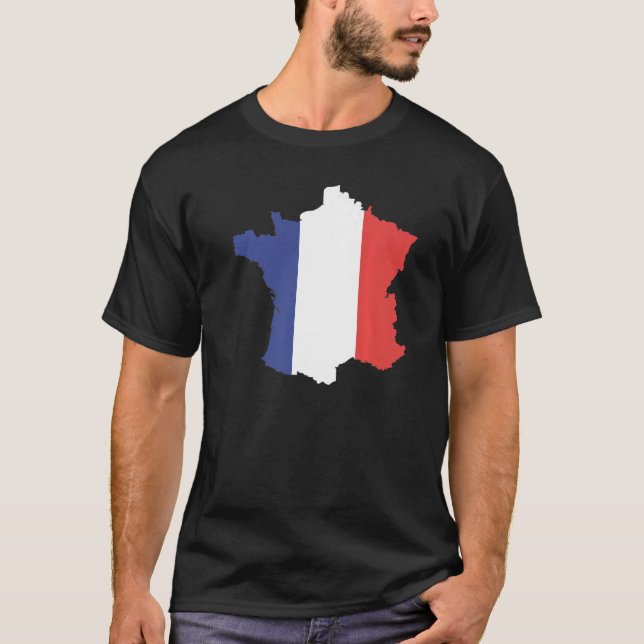 National Flag of France souvenir  for men women  2 T-Shirt (Front)