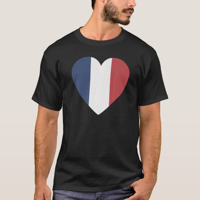 National Flag of France souvenir  for men women  6 T-Shirt (Front)