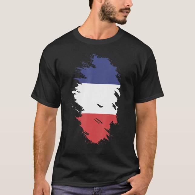 National Flag of France souvenir   for men women T-Shirt (Front)