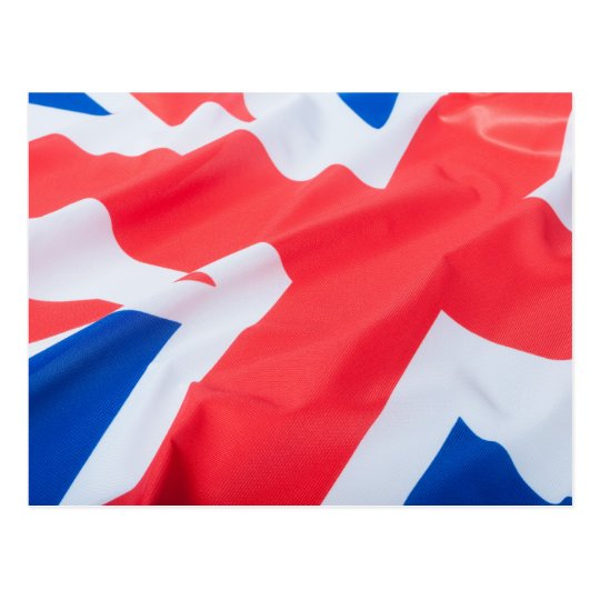 National Flag Of Great Britain Postcard