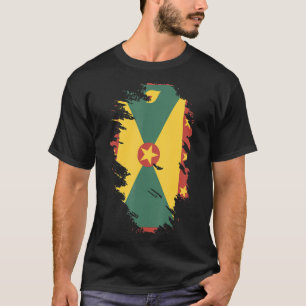 National Flag of Grenada souvenir for men women T-Shirt