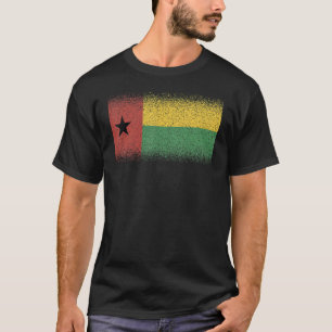 National Flag of Guinea Bissau souvenir  for men w T-Shirt